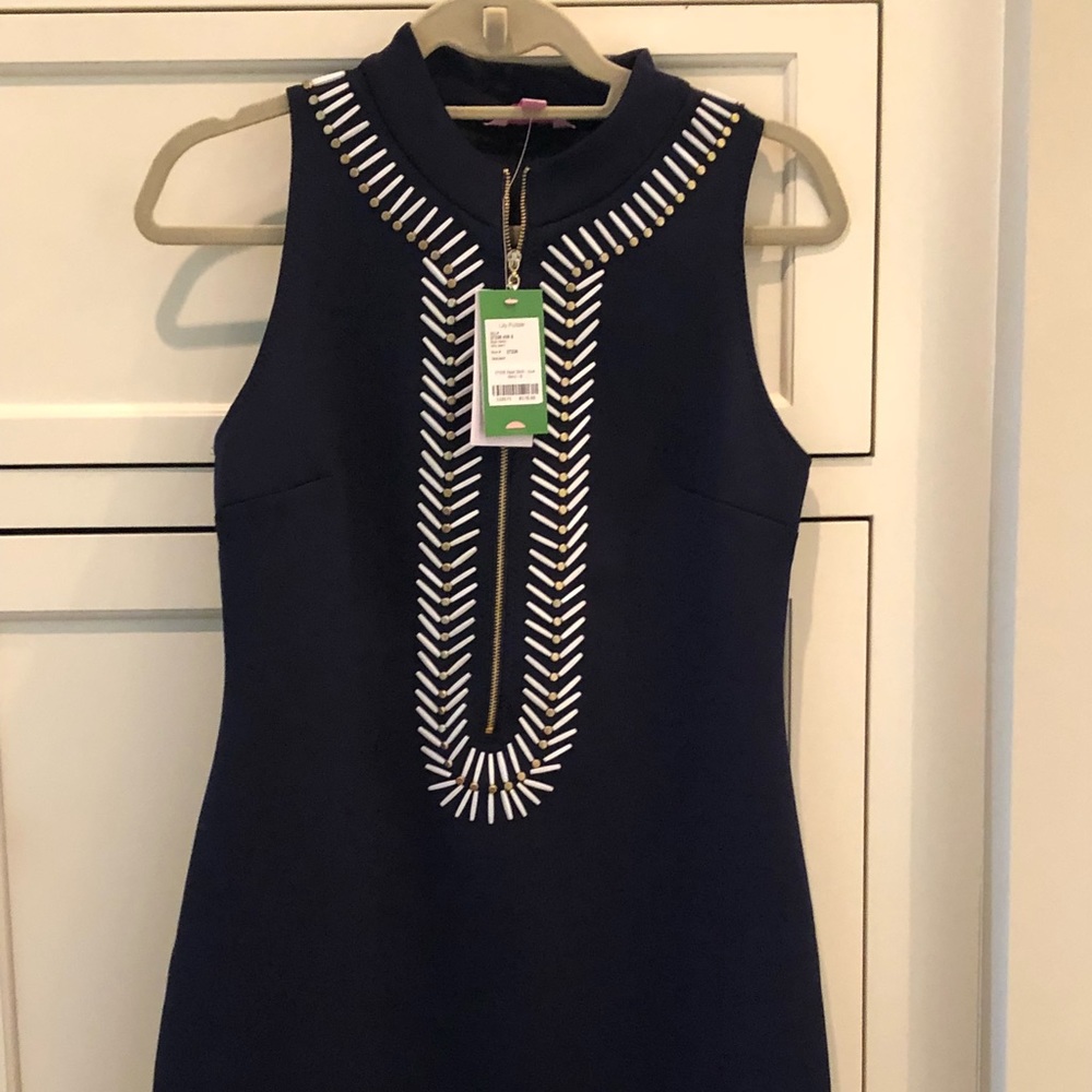 Brand new Lilly Pulitzer navy dress